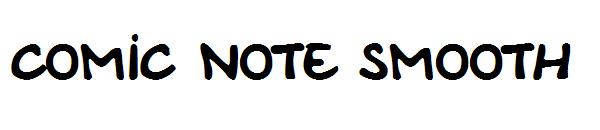 Comic Note Smooth字体