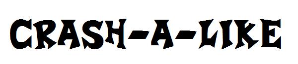 Crash-a-Like字体