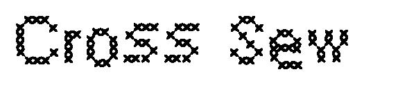 Cross Sew字体