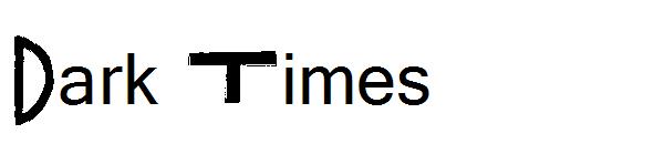 Dark Times字体