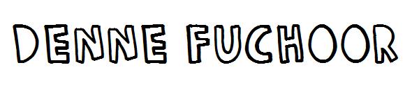 Denne Fuchoor字体