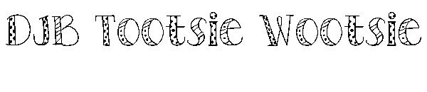 DJB Tootsie Wootsie字体