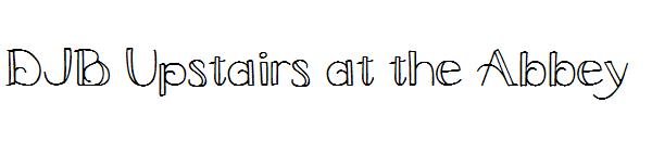 DJB Upstairs at the Abbey字体