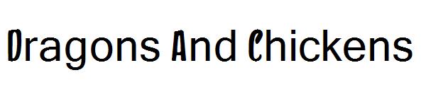 Dragons And Chickens字体