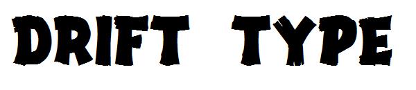 Drift Type字体