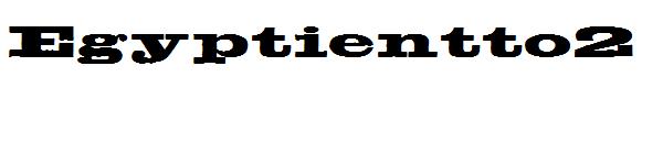 Egyptientto2字体