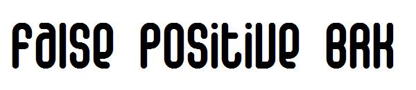 False Positive BRK字体
