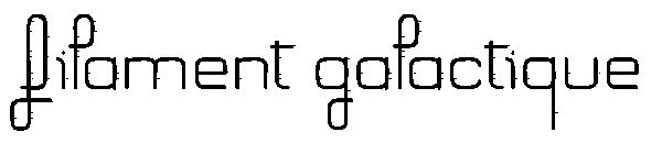 Filament Galactique字体
