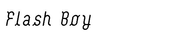 Flash Boy字体