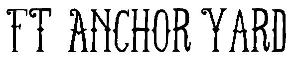 FT Anchor Yard字体