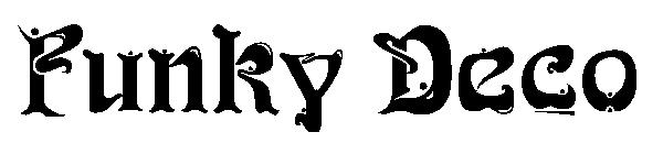 Funky Deco字体
