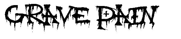 Grave Pain字体