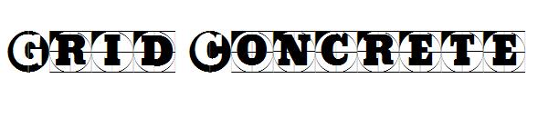 Grid Concrete字体