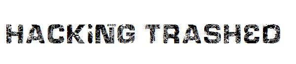 Hacking Trashed字体