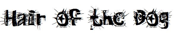 Hair of the Dog字体