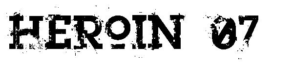 Heroin 07字体