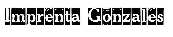 Imprenta Gonzales字体