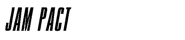 Jam Pact字体