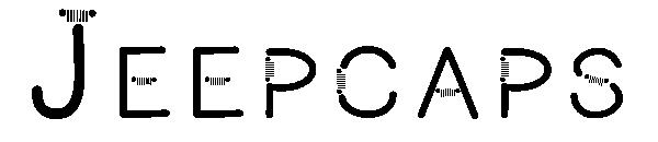 Jeepcaps字体