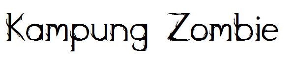 Kampung Zombie字体