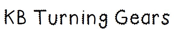 KB Turning Gears字体