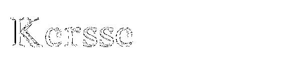 Kersse字体