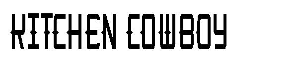 Kitchen Cowboy字体