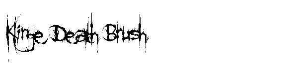Klinge Death Brush字体