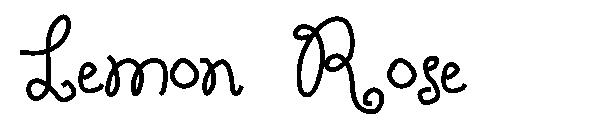 Lemon Rose字体