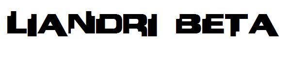 Liandri Beta字体