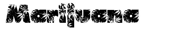 Marijuana字体