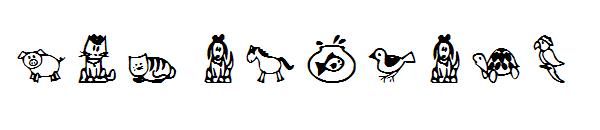 Pet Animals字体