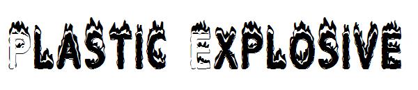 Plastic Explosive字体
