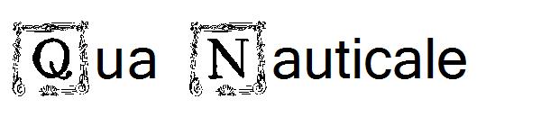 Qua Nauticale字体