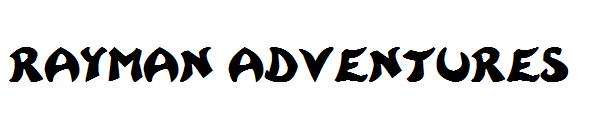 Rayman Adventures字体