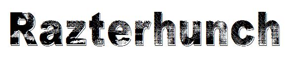 Razterhunch字体