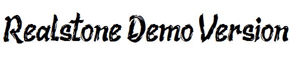 Realstone Demo Version字体