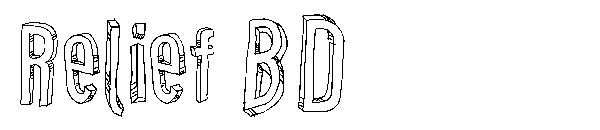 Relief BD字体