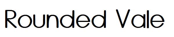 Rounded Vale字体