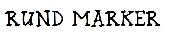 Rund Marker字体