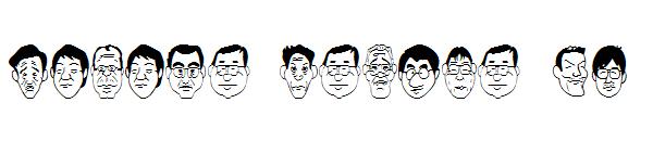 Sakabe People 04字体