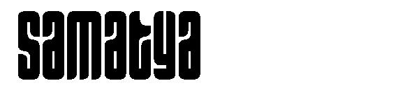 Samatya字体