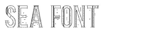 Sea Font字体