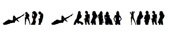 Sexy Spanish Woman字体