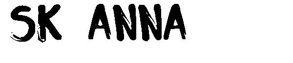 SK Anna字体