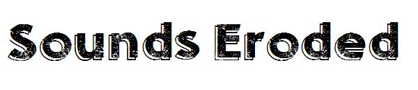 Sounds Eroded字体