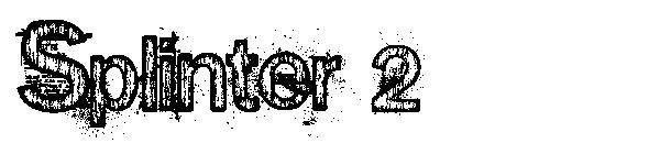 Splinter 2字体