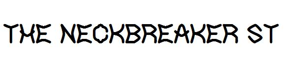 The Neckbreaker St字体