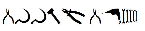 Toolz TFB字体