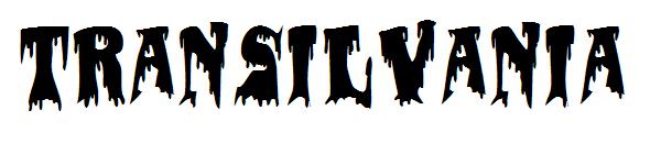 Transilvania字体